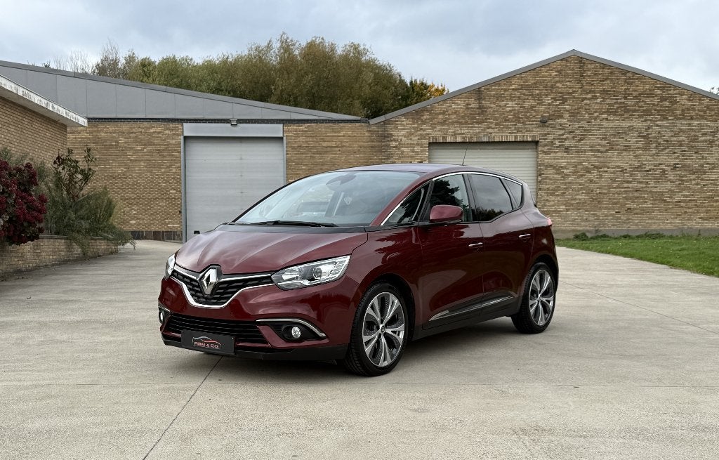 Renault Scenic 1.5 Diesel * Automatique - Keyless * GAR 12M, Autos, Rouge, Achat, Euro 6, Garantie prolongée