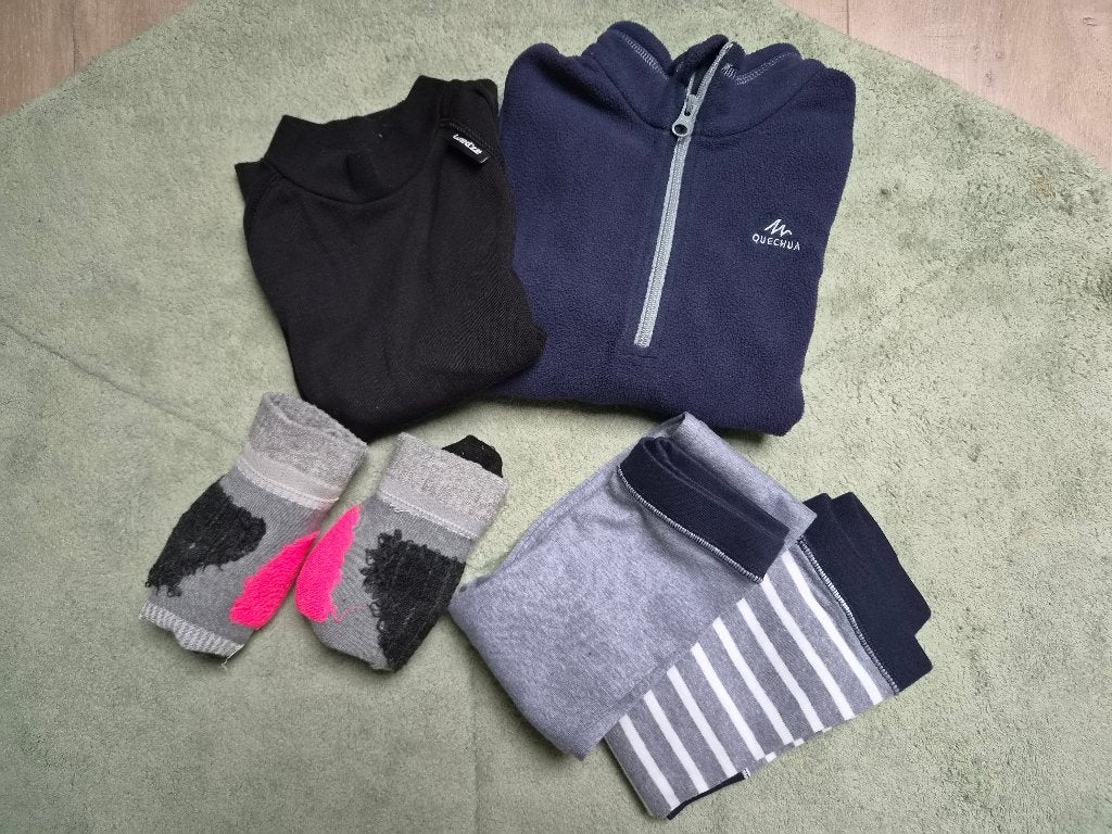 pakketje ski-kleding maat 104, Kinderen en Baby's, Ophalen, Gebruikt, Jongen of Meisje, Setje