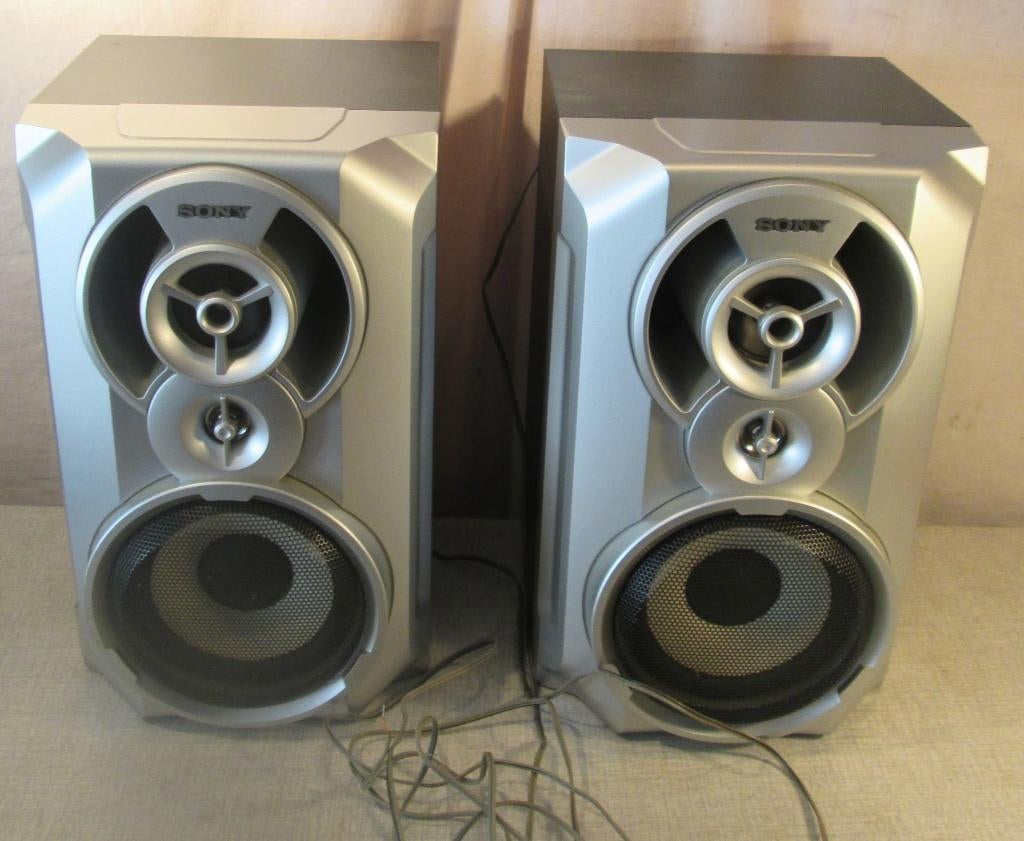 2 Prima Luidsprekers - Sony SS-RG55, Audio, Tv en Foto, Luidsprekerboxen, Ophalen of Verzenden, Zo goed als nieuw, Sony, Minder dan 60 watt