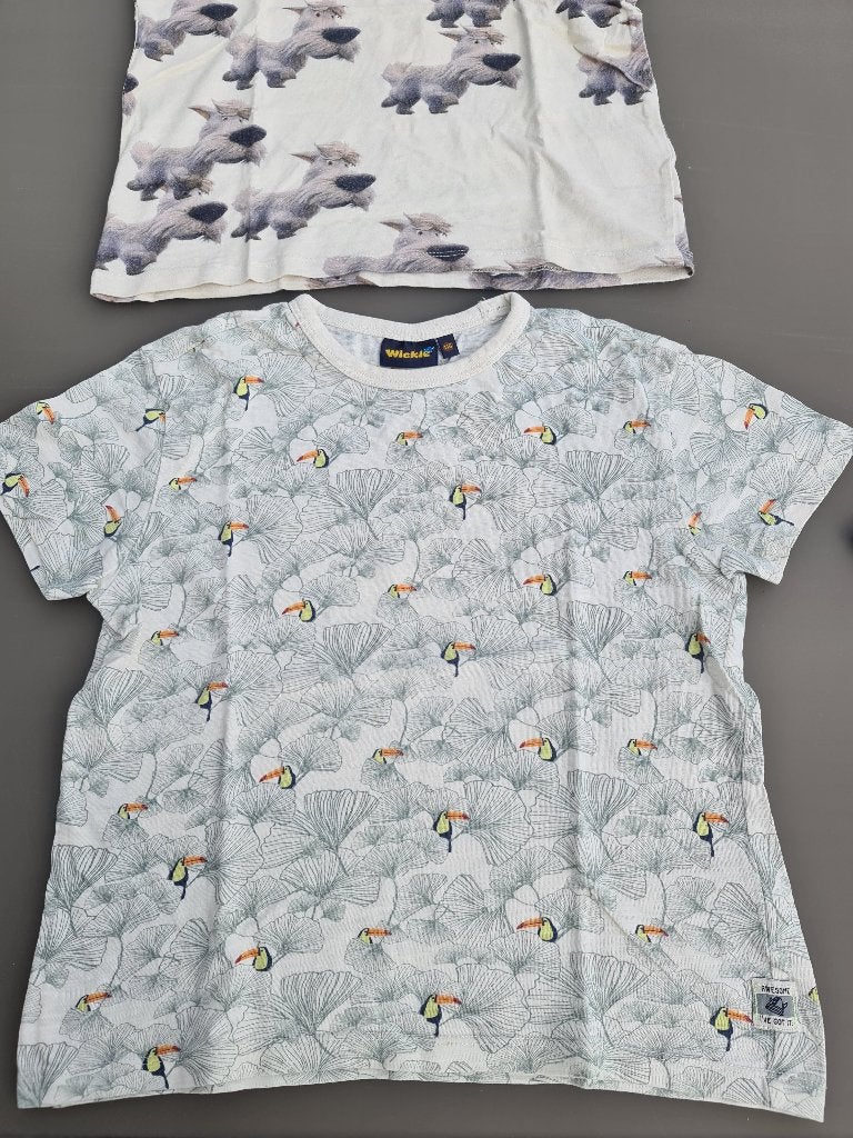 t-shirt met toekan, Wickie, 116, Ophalen, Zo goed als nieuw