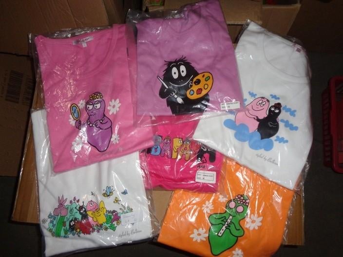 24x Barbapapa T-shirts Dames, Ophalen, Onbekend, Nieuw, Onbekend