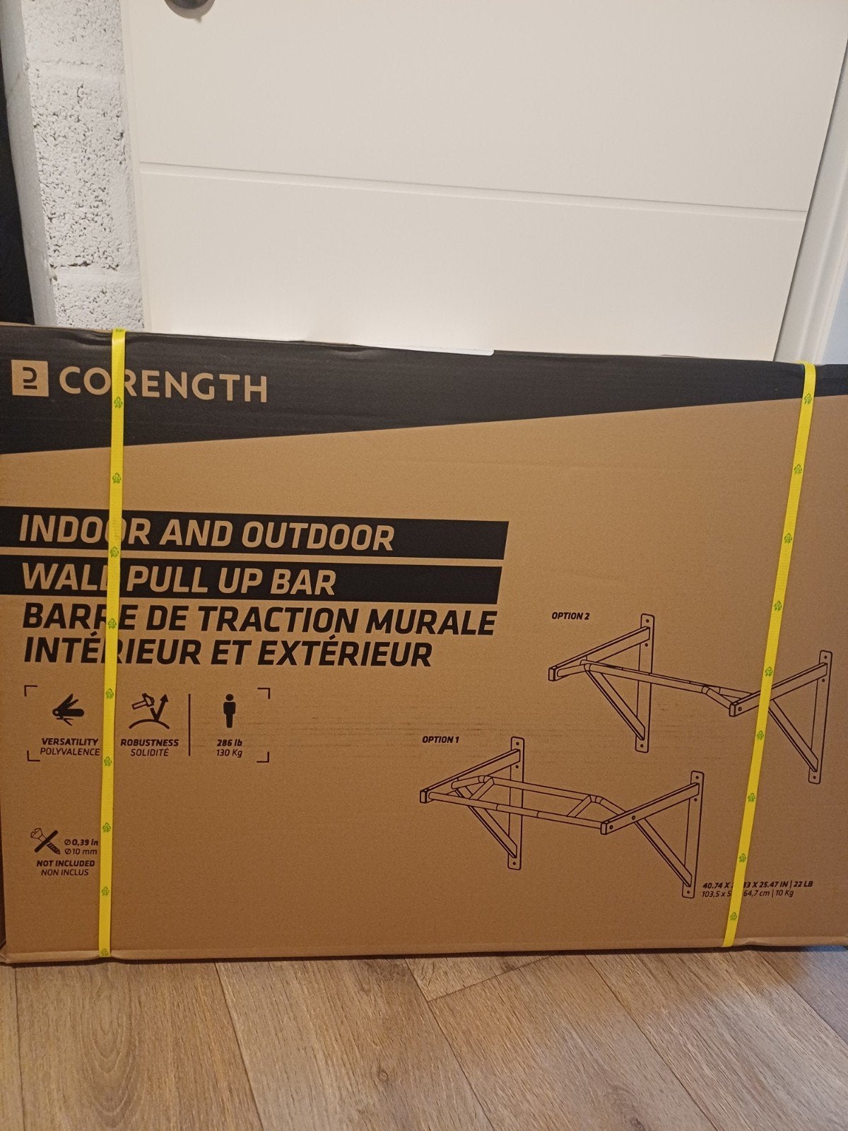 Te koop 103 cm Pull Up Bar voor wandmontage, Ophalen, Armen, Overige typen, Nieuw
