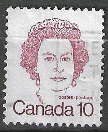 Canada 1976 - Yvert 610 - Koningin Elisabeth II (ST), Verzenden, Gestempeld