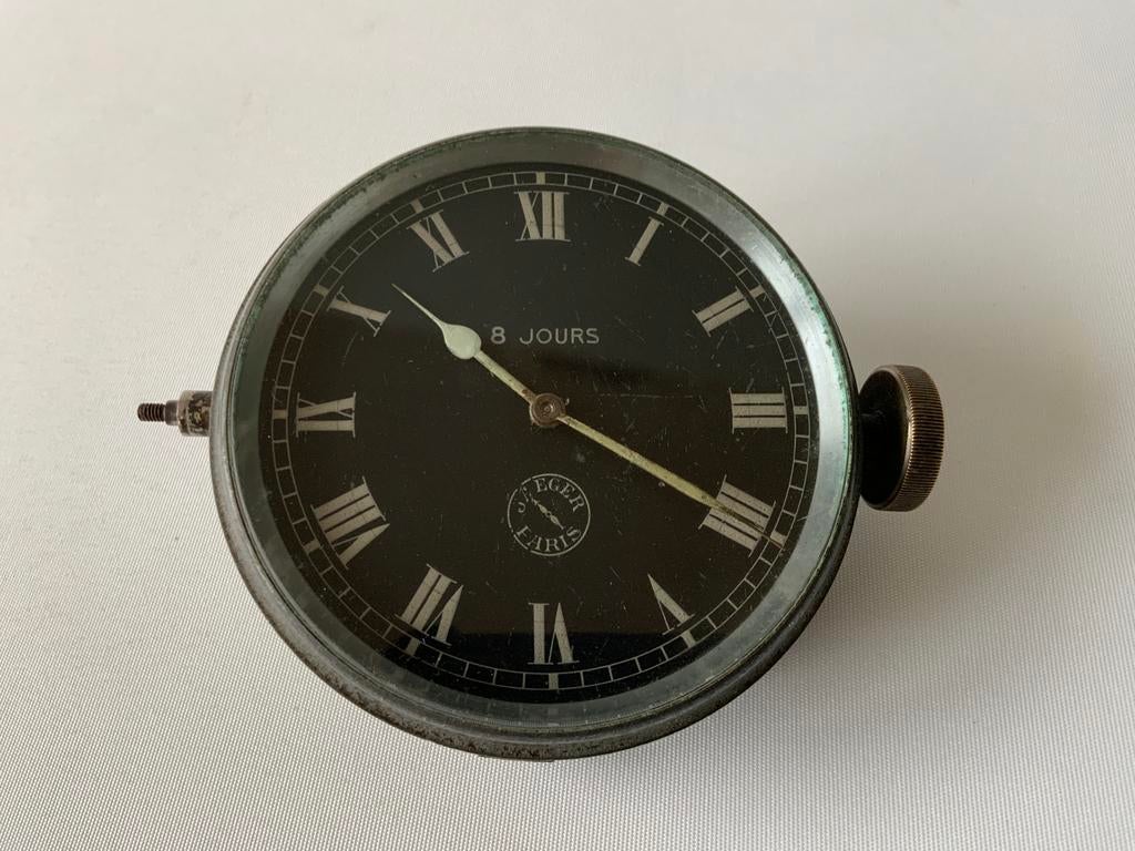 BONNE AFFAIRE - Horloge ancienne Jaeger Lecoultre Bugatti, Antiquités & Art, Envoi