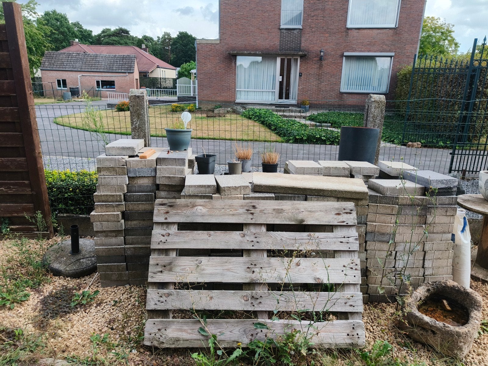 gratis klinkers ongeveer 25m2, Ophalen