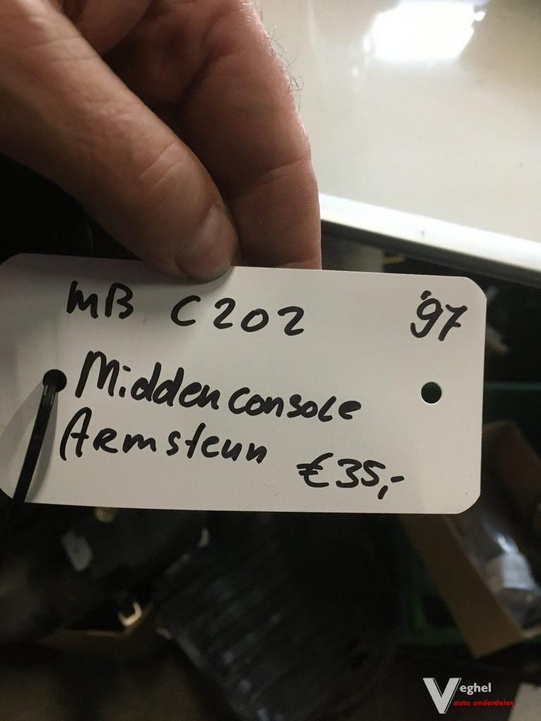 Mercedes C202 1997 Middenconsole / armsteun, Autos : Pièces & Accessoires, Tableau de bord & Interrupteurs, Utilisé, Enlèvement ou Envoi