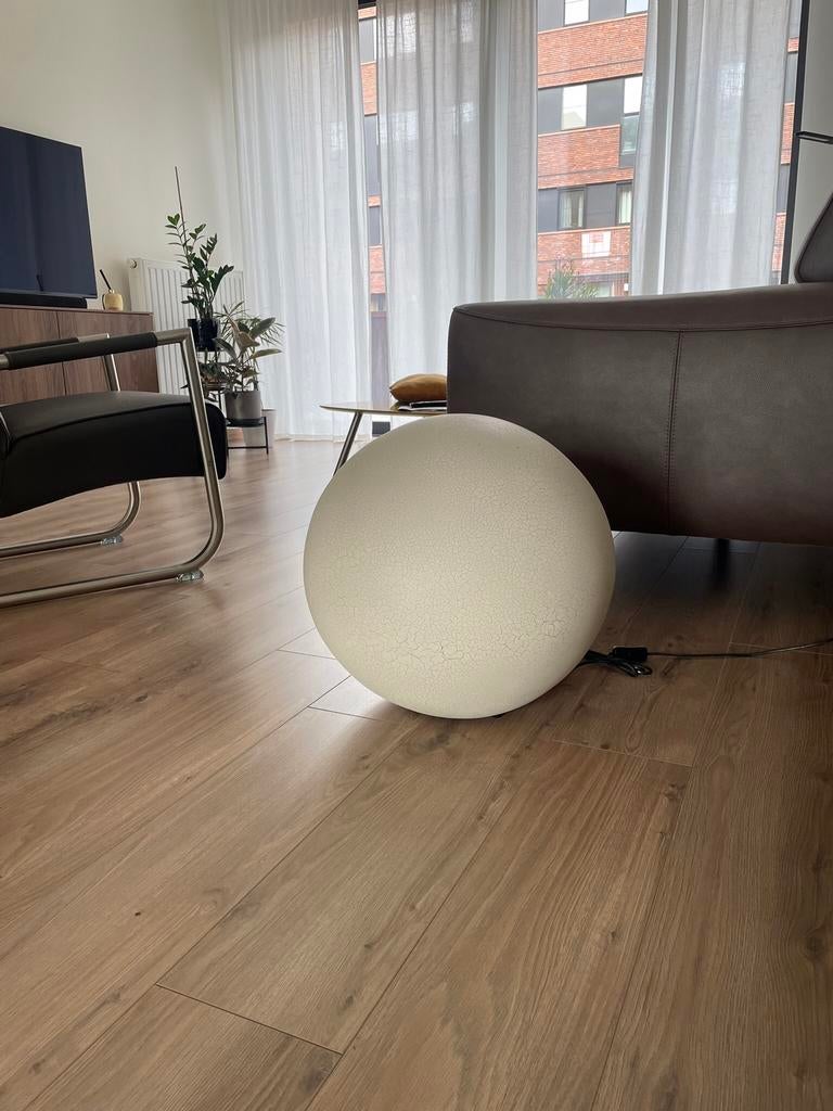 Sfeerverlichting bol kunststof, Huis en Inrichting, Ophalen, Zo goed als nieuw, Kunststof