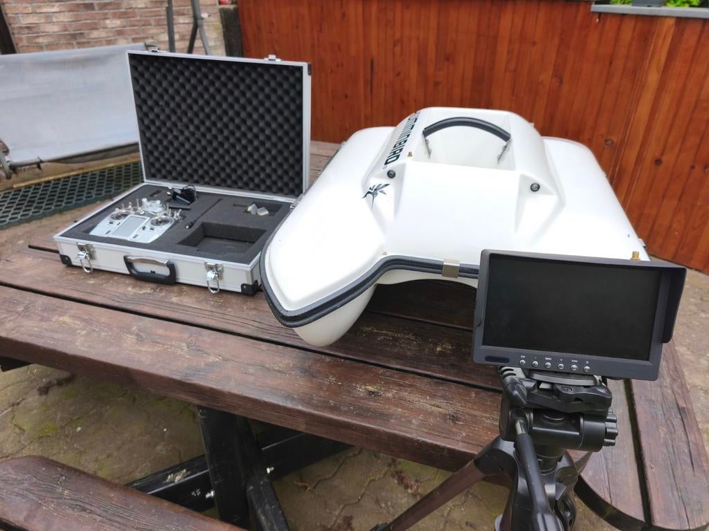 Bateau amorceur Vdrone, Enlèvement