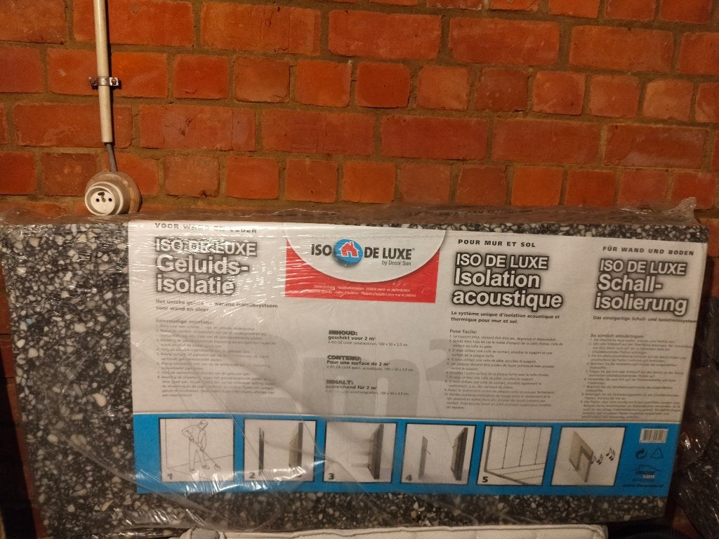 Iso de Luxe geluidsisolatiesysteem, Ophalen, Nieuw, Overige kleuren, Overige typen