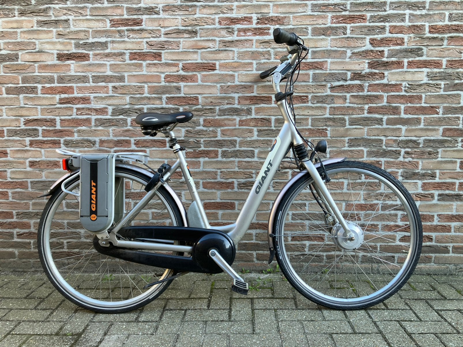 Giant elektrische damesfiets met 2 batterijen, Ophalen, Giant