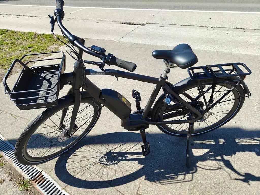 Gazelle middenmotor herenfiets maat M, Fietsen en Brommers, Elektrische fietsen, Ophalen, Gazelle