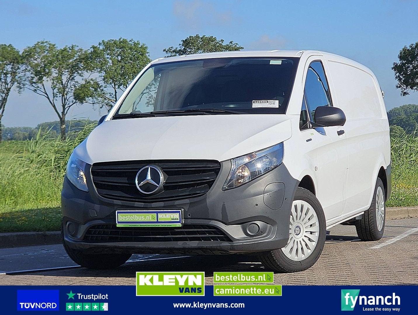 Mercedes-Benz EVITO L2 280KM WLTP 60kWh!, Automaat, ABS, Wit, Mercedes-Benz
