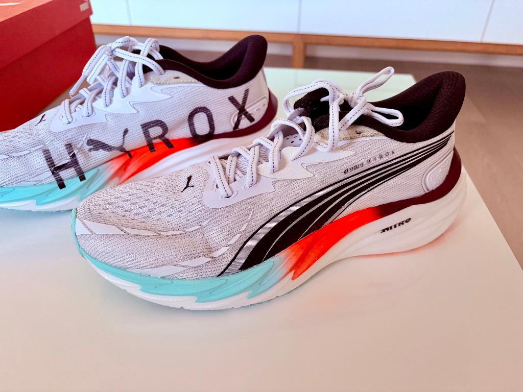Puma Velocity Nitro 4 loopschoenen – zeer goede staat, Ophalen, Zo goed als nieuw, PUMA, Wit