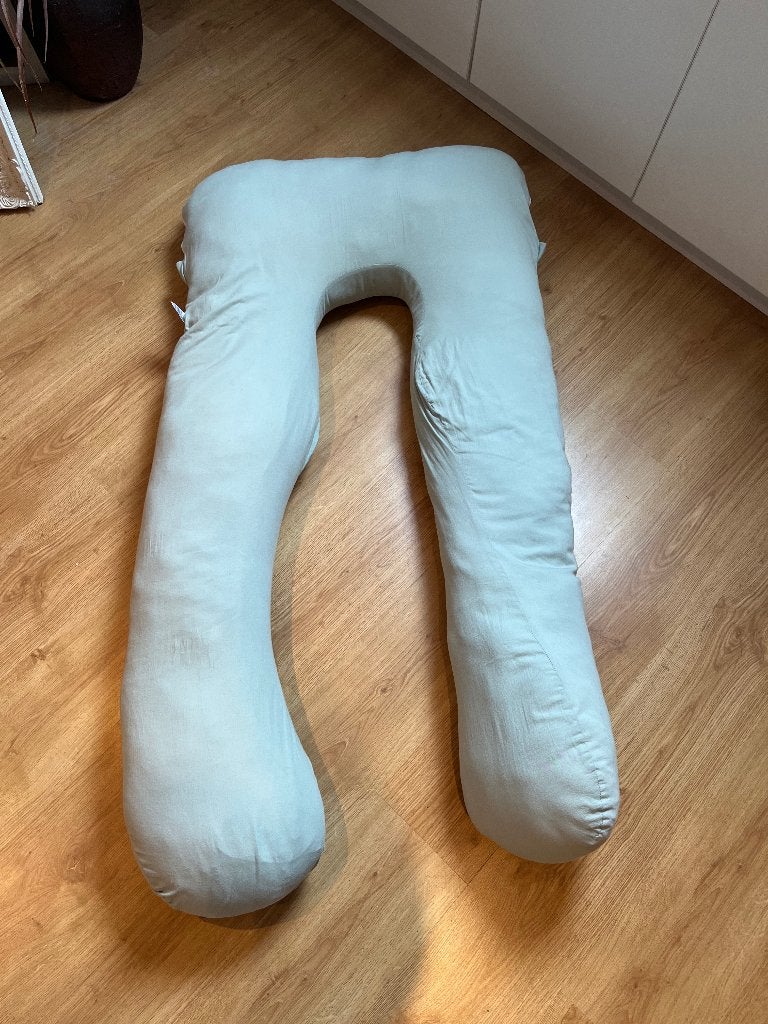Zwangerschapskussen/borstvoedingskussen litollo, Enlèvement, Comme neuf, Housse lavable/amovible, Coussin d'allaitement