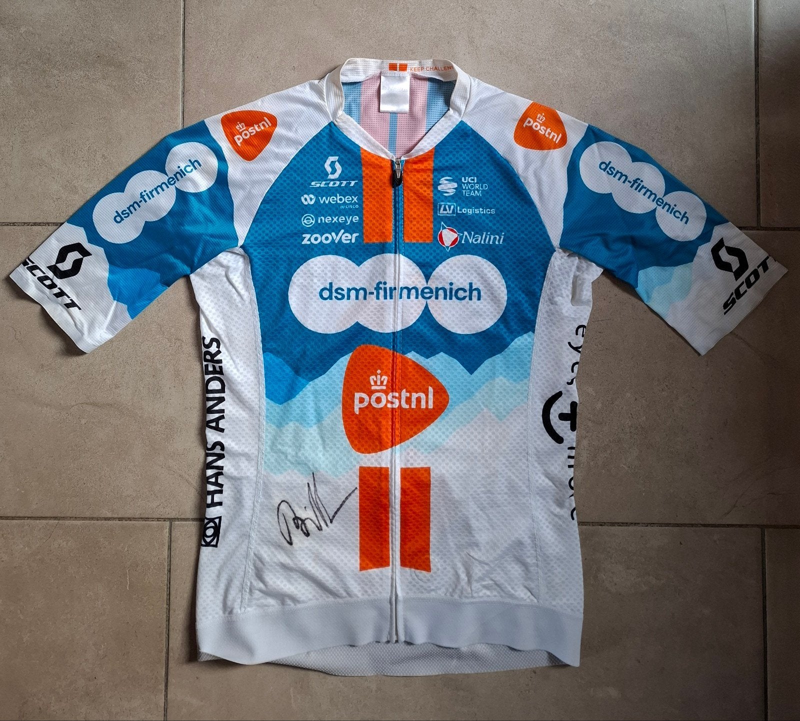 Truitje van het Team dsm-Firmenich, Fietsen en Brommers, Ophalen of Verzenden, Zo goed als nieuw, Vermarc, Bovenkleding
