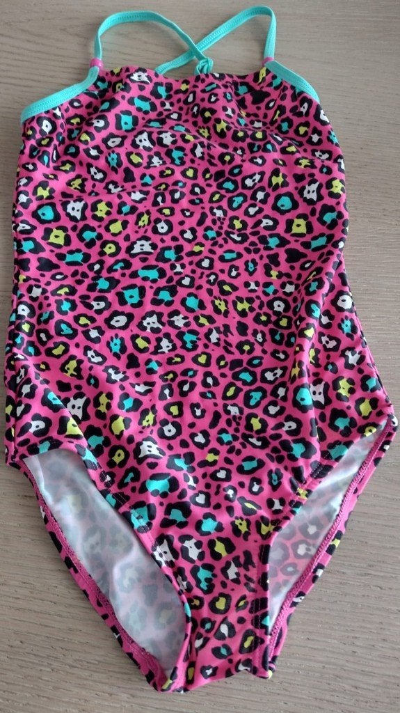 bedrukt badpak maat 116, Kinderen en Baby's, Maat 116, Meisje, Badpak, Ophalen of Verzenden
