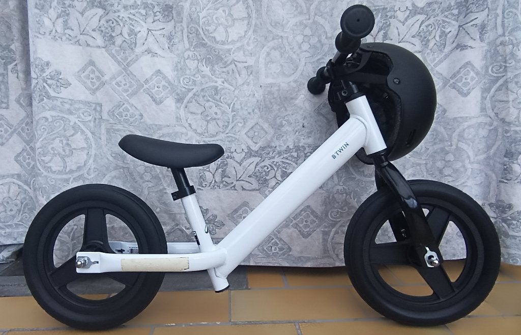 Drasienne enfant/Loopfietsje + casque, Enlèvement, Comme neuf, Moins de 16 pouces, BTwin Décathlon