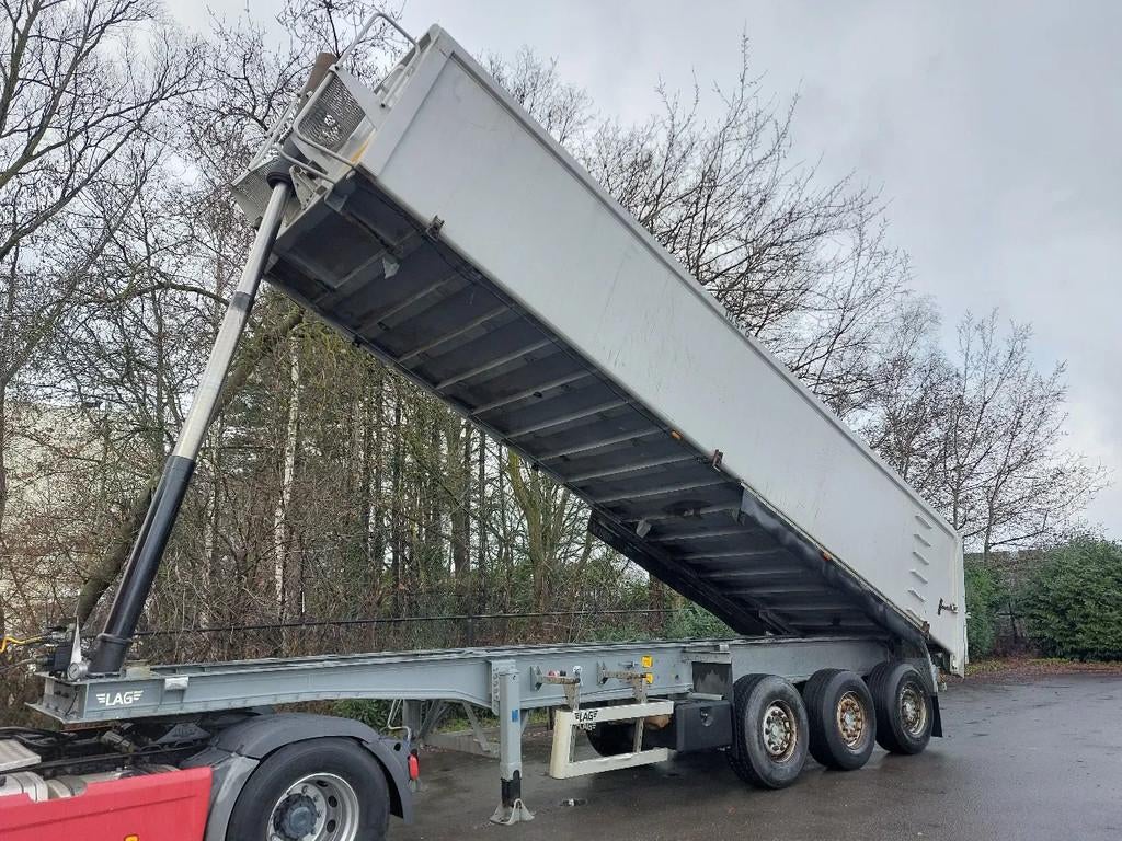 LAG Full Alu – 34,7m³ - disc brakes – Good tyres – BE, Auto's, Vrachtwagens, Overige brandstoffen, Bedrijf, Aanhangers en Opleggers