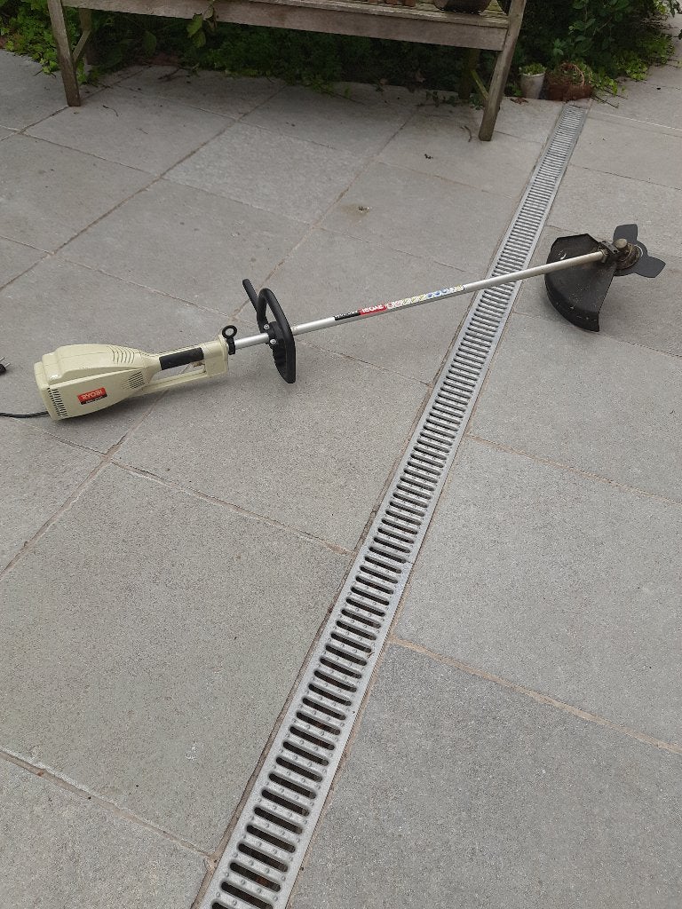elektrische bosmaaier ryobi, Tuin en Terras, Bosmaaiers, Ophalen, Gebruikt, Elektrisch