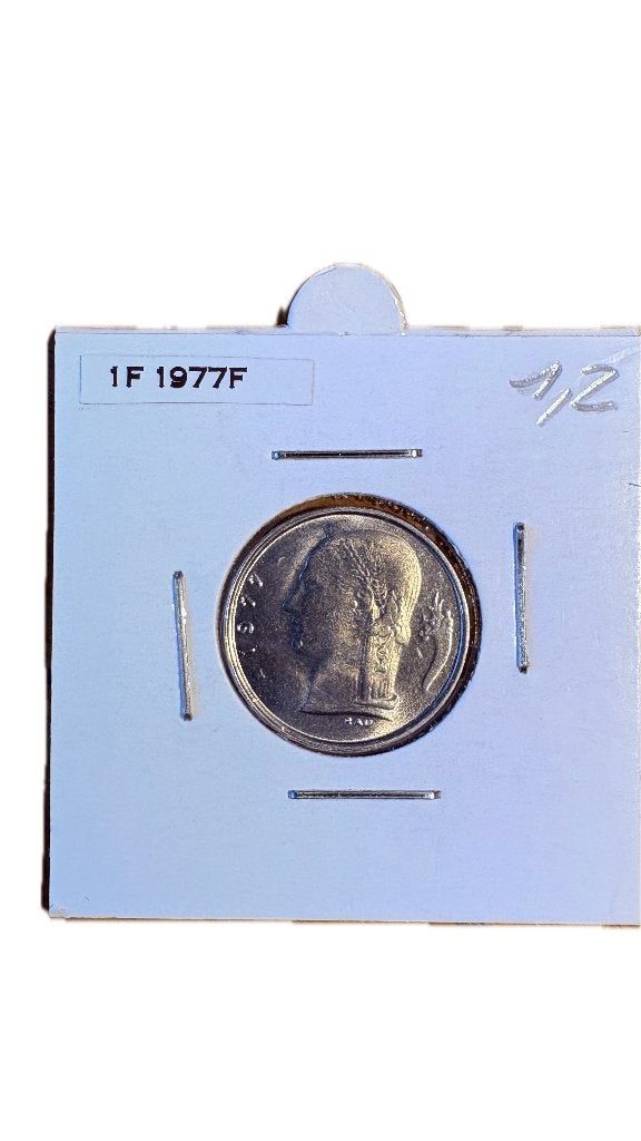 BAUDOUIN I : 1 FRANC 1977F, Enlèvement ou Envoi