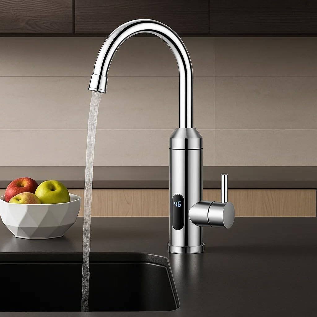 HOGART NIEUWE elektrische kraan met directe waterverwarmer, Doe-het-zelf en Bouw, Ophalen of Verzenden, Minder dan 3 jaar oud