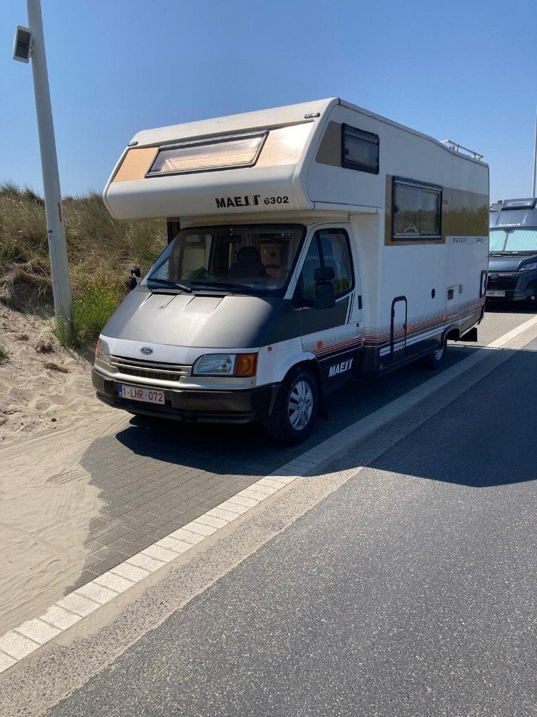 mobilhome/camper maes, Alkoof, Ford, Douche, Diesel