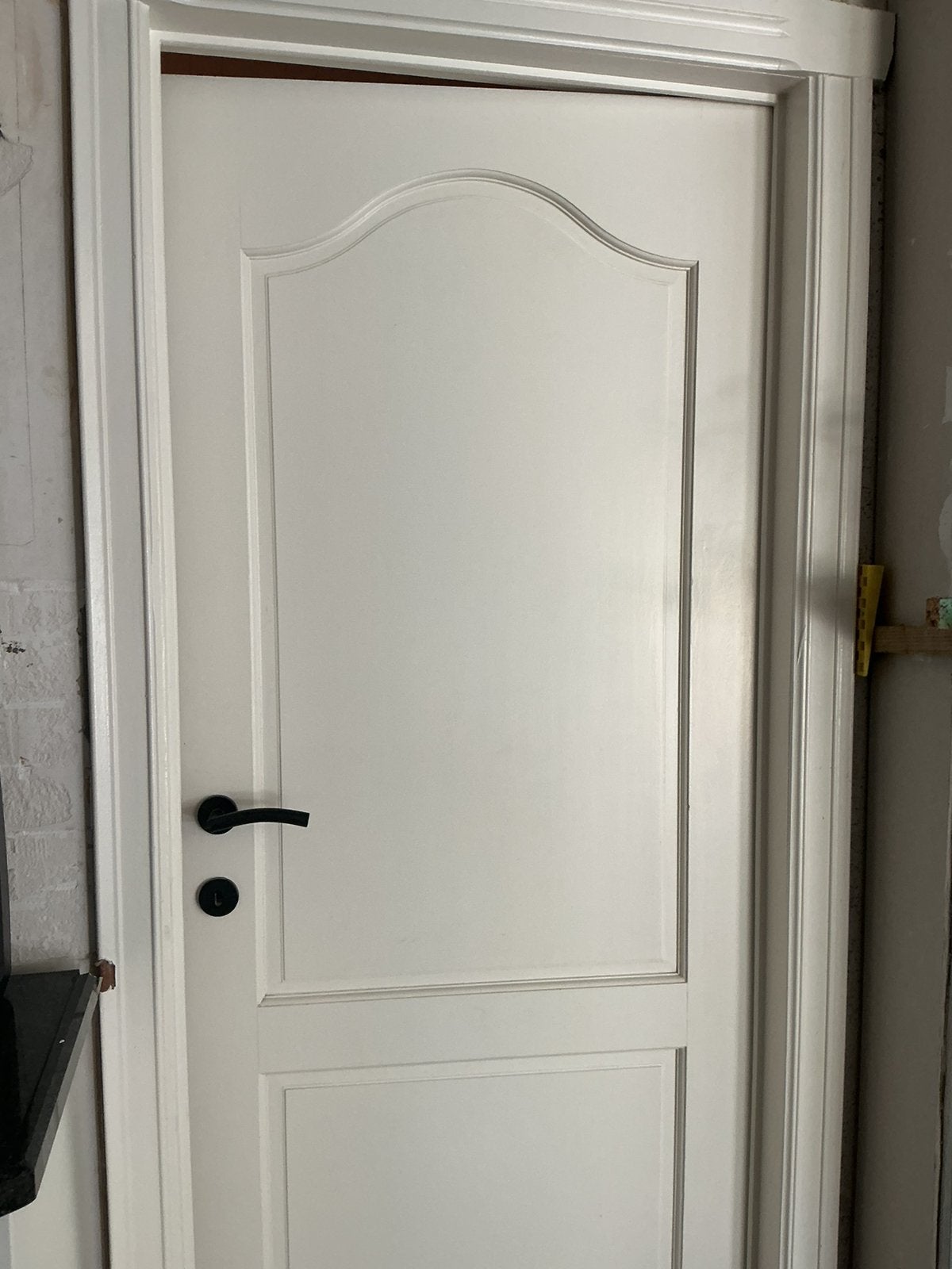 Meranti binnendeur, Doe-het-zelf en Bouw, Ophalen, Gebruikt, 80 tot 100 cm, Binnendeur