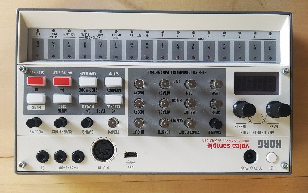 Korg Volca Sample 2, Ophalen of Verzenden, Zo goed als nieuw, Korg
