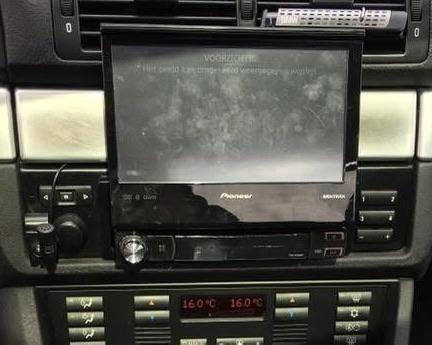 BMW E39 E38 E53 - Cadre Radio, Enlèvement, Utilisé