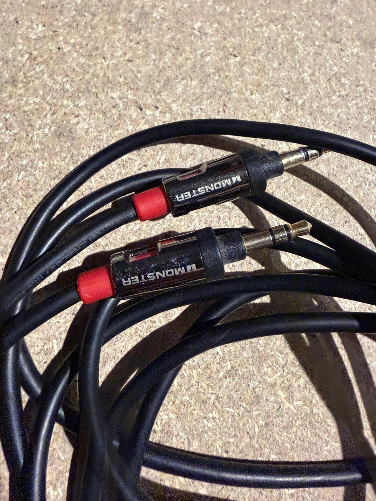 Premium Monster iCable 800 AUX-kabel (3.5mm jack) - 2 meter, Ophalen, Zo goed als nieuw