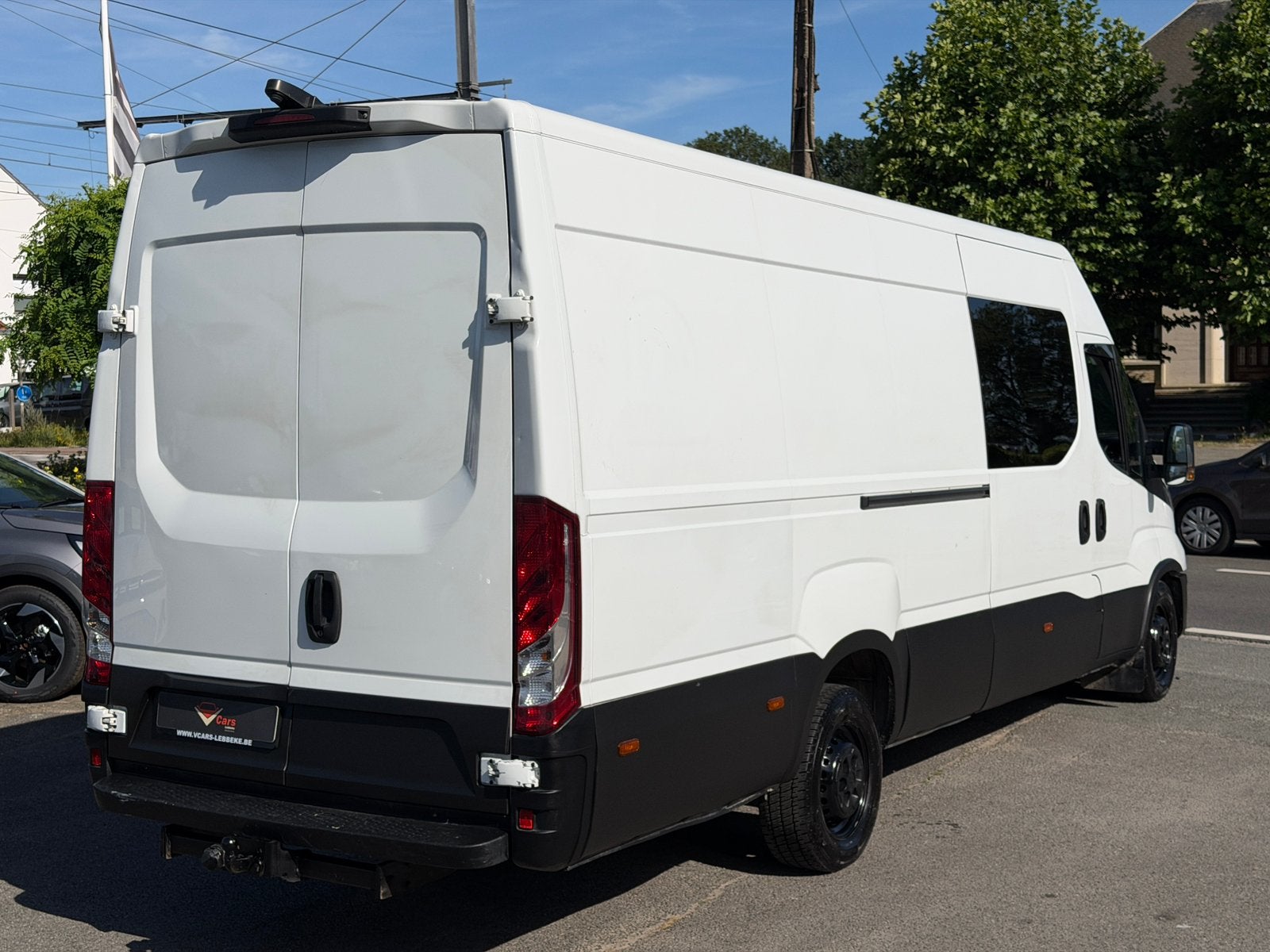 Iveco Daily dubbele cabine 7pl navi airco PERF STAAT+keuring, Auto's, Bluetooth, Euro 6, Iveco, Bedrijf