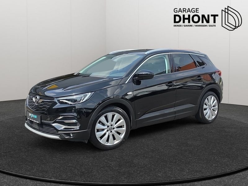 Opel Grandland Elegance 4x4 - 1.6 PHEV - Automaat - 300PK, USB, Gebruikt, Zwart, Leder
