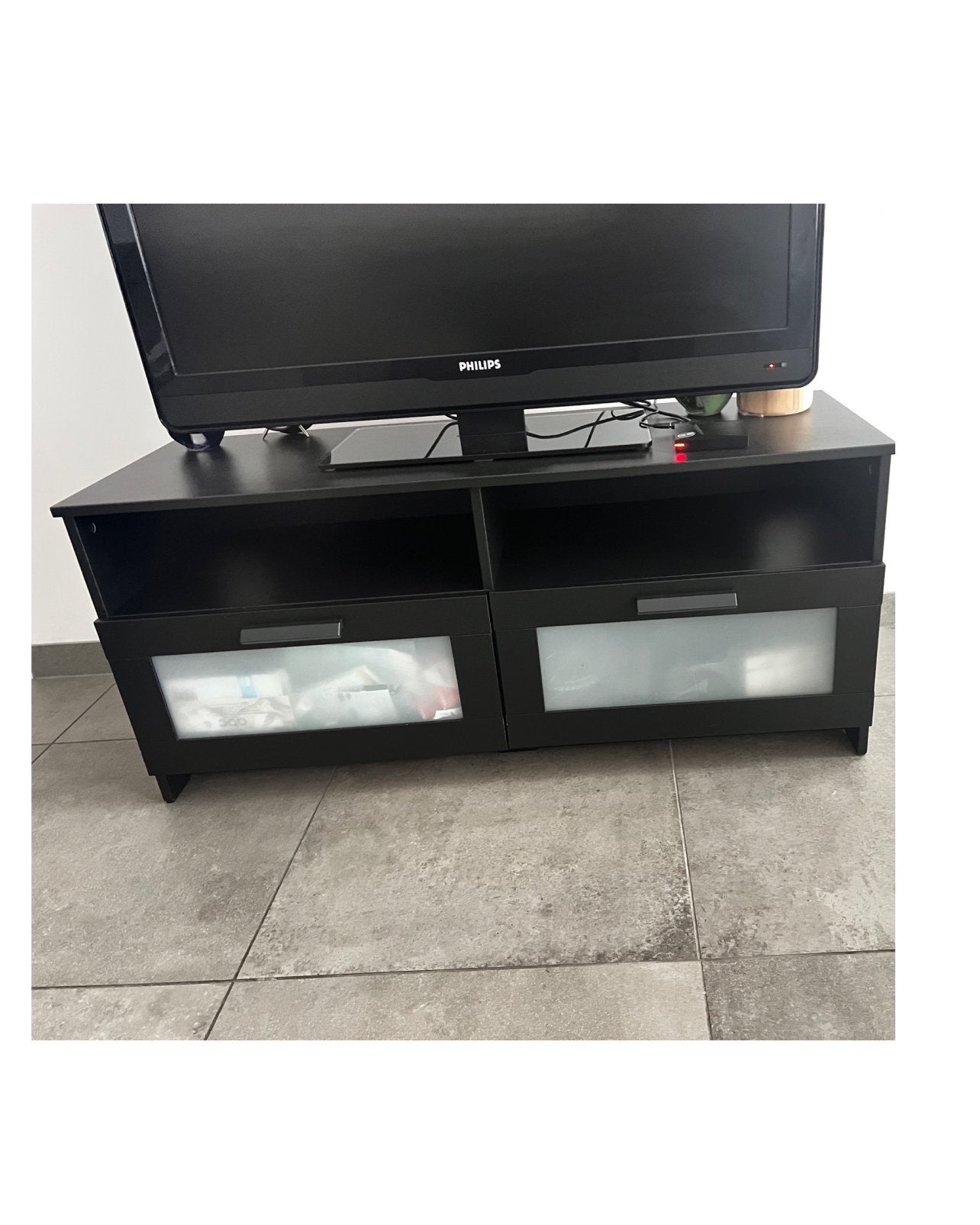Meuble TV, 25 à 50 cm, 100 à 150 cm, Enlèvement, Utilisé
