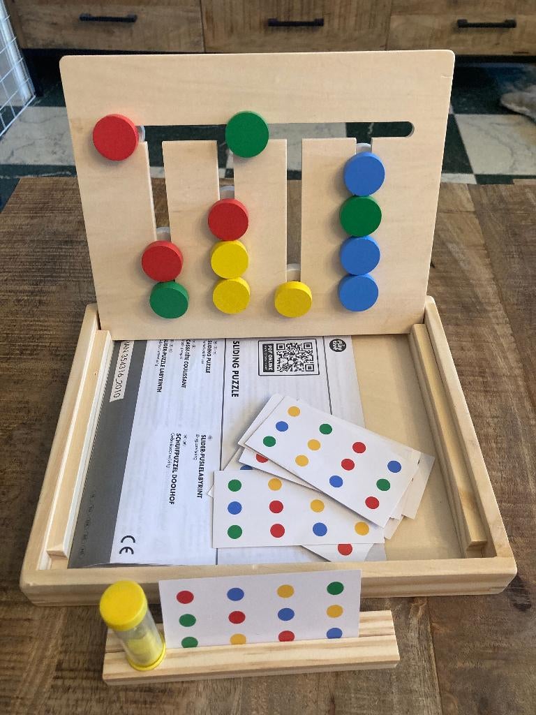 Schuifpuzzel doolhof zeedieren - Playtive, Kinderen en Baby's, Ophalen of Verzenden, Gebruikt, Overige typen