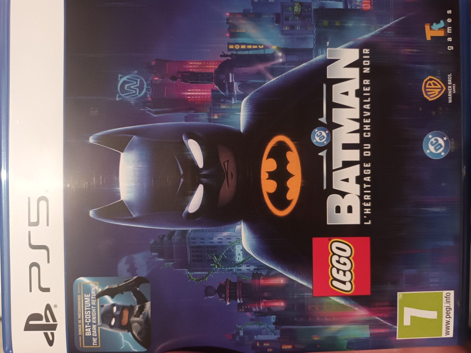 Vend jeu ps5 lego batman l'héritage du chevalier noir