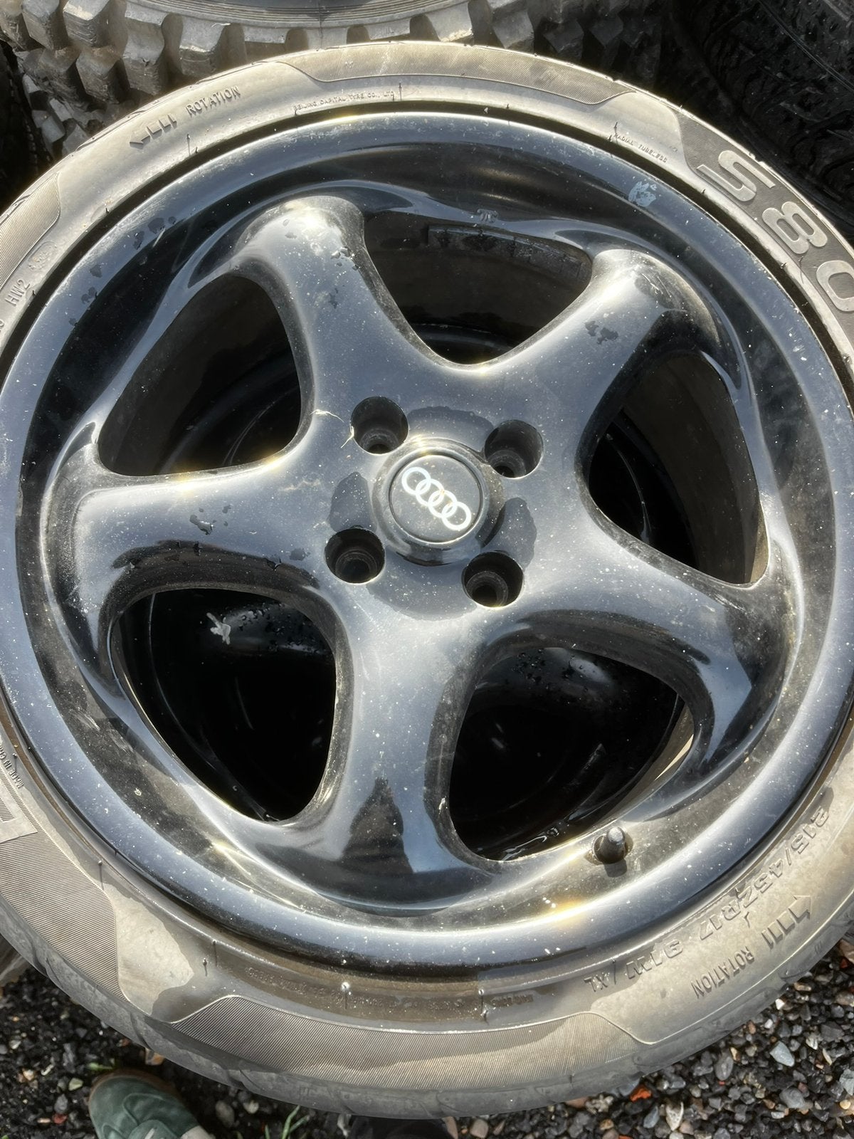 Différents jeux de jantes Audi 80 4x108, Autos : Pièces & Accessoires, Pneus & Jantes, Enlèvement, 17 pouces, Jante(s)