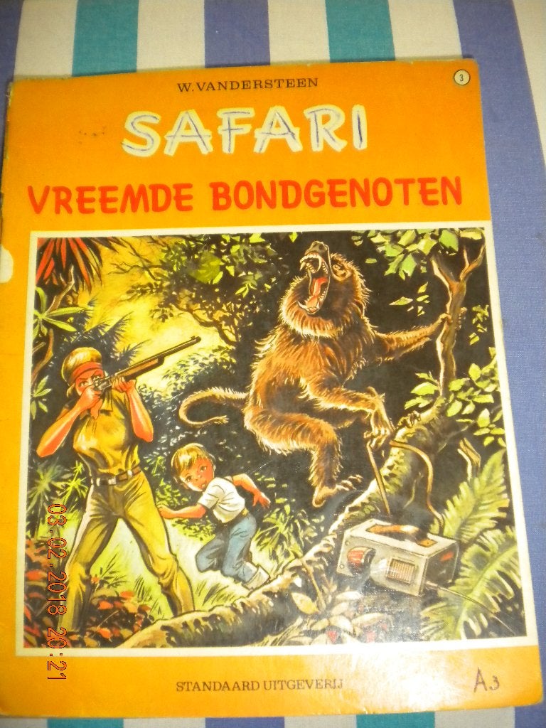 Stripboeken van Safari (5st.), Ophalen