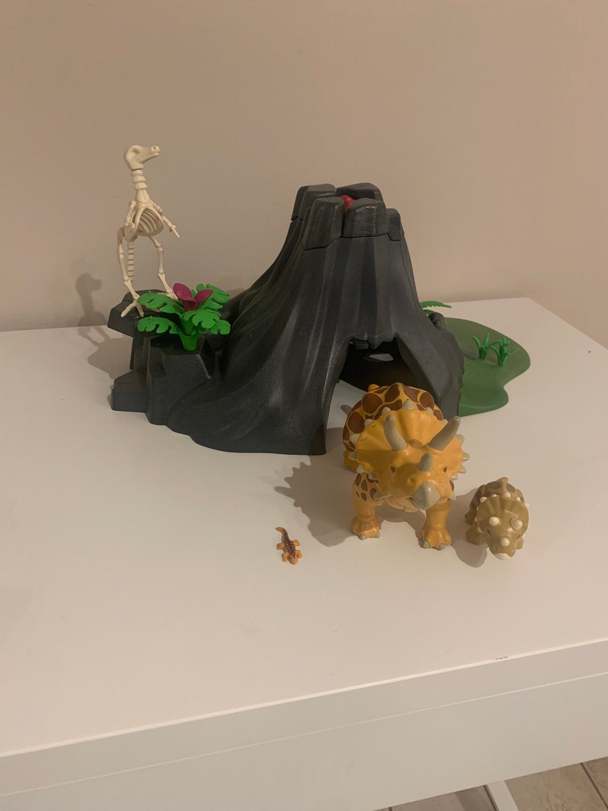 Playmobil Triceratops met baby, Ophalen, Zo goed als nieuw
