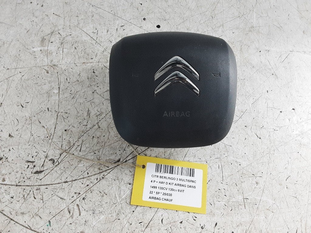 AIRBAG VOLANT Citroën Berlingo Multispace (98185170ZD), Autos : Pièces & Accessoires, Citroën, Kontakt-citroen@citroen.com, Utilisé