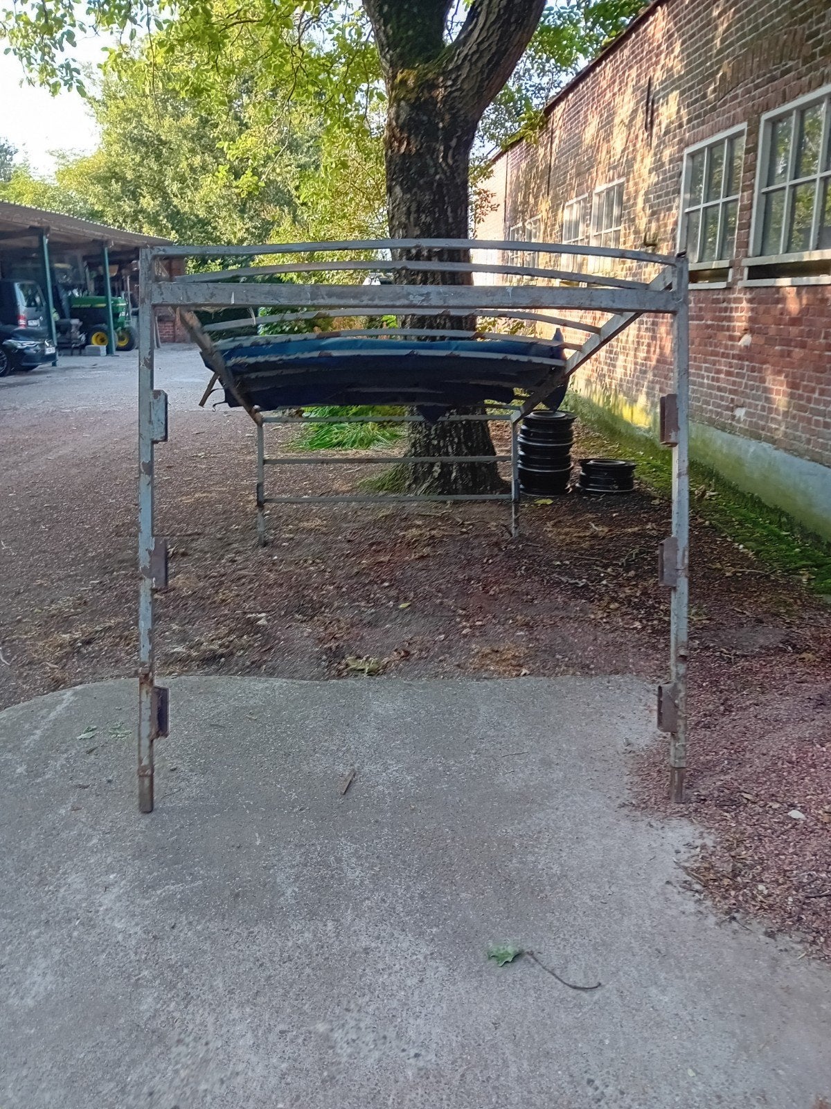 aanhangwagen geraamte, Enlèvement