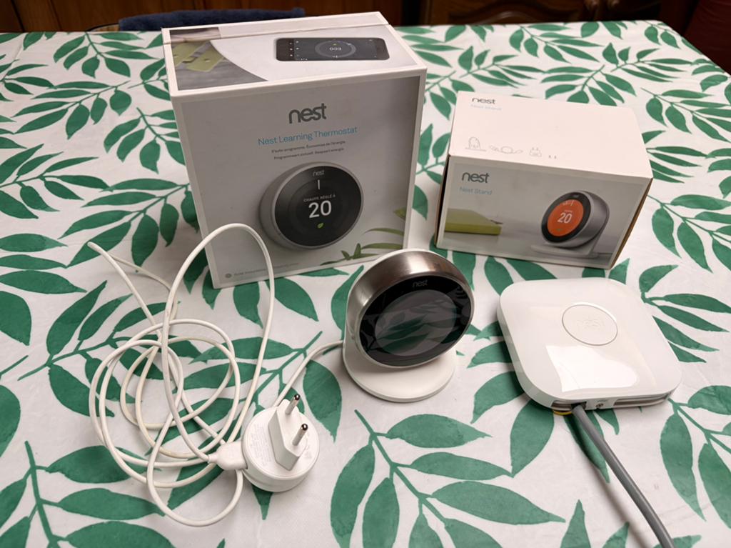 Google nest thermostaat, Doe-het-zelf en Bouw, Thermostaten, Ophalen, Slimme thermostaat, Zo goed als nieuw