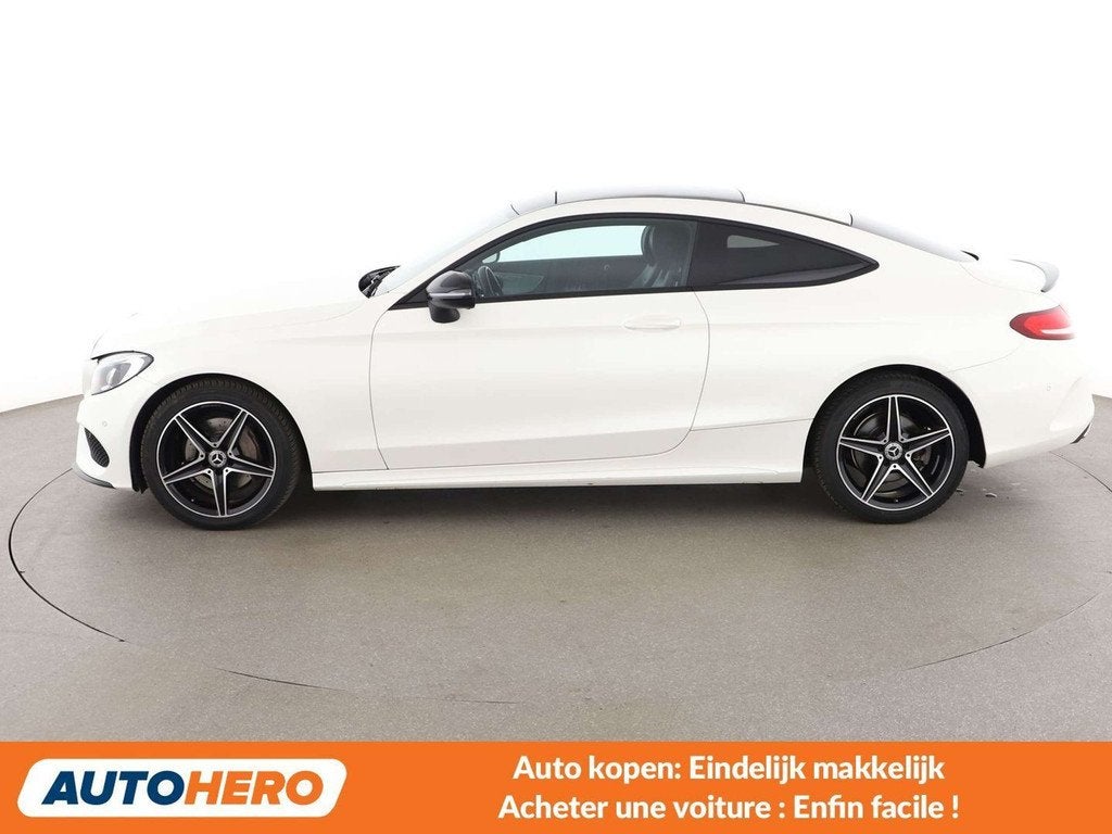 Mercedes-Benz C-Klasse 180 C 180 AMG Line (automatique), Cuir, Achat, Interruption de démarrage, 2 portes