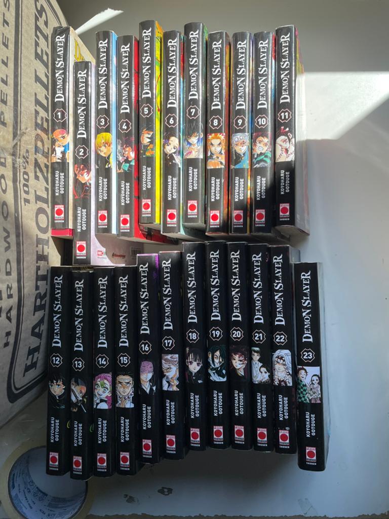 Demon slayer Intégrale en lot de 23 tomes 1 a 23, Livres, Enlèvement ou Envoi