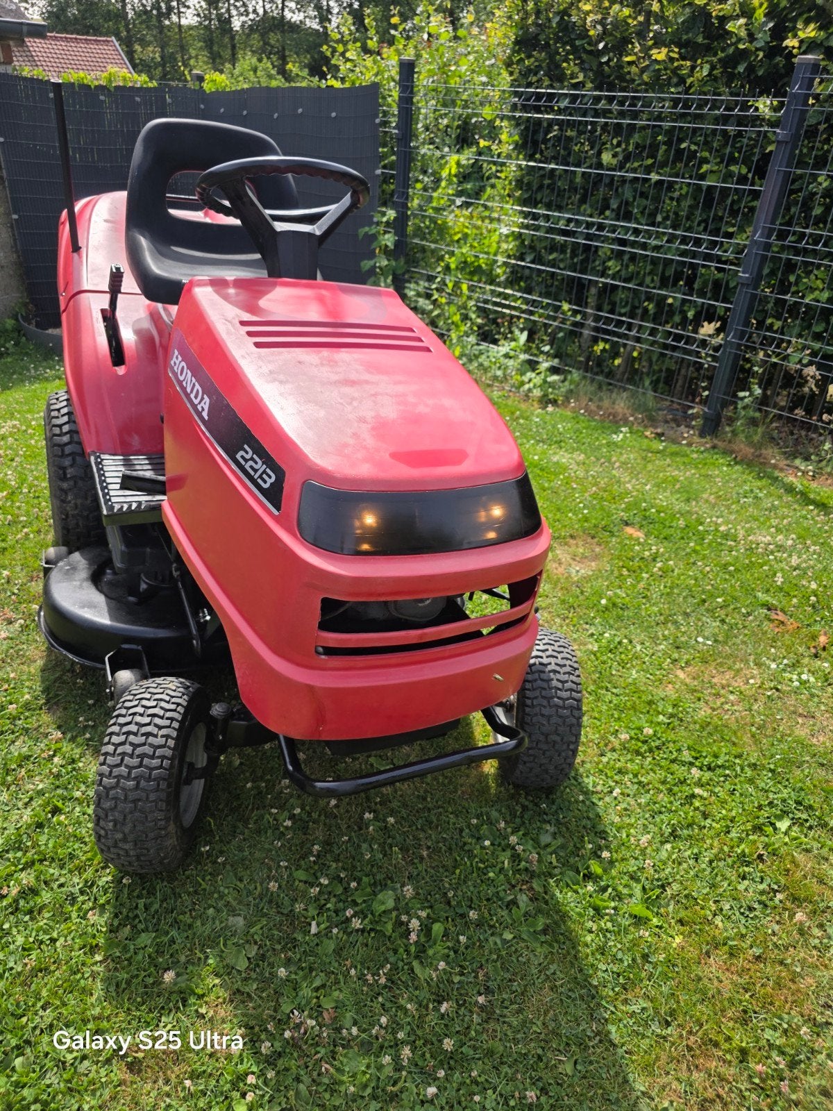 Tracteur tondeuse honda, Jardin & Terrasse, Tondeuses autoportées, Honda, Enlèvement, 90 à 120 cm, Utilisé