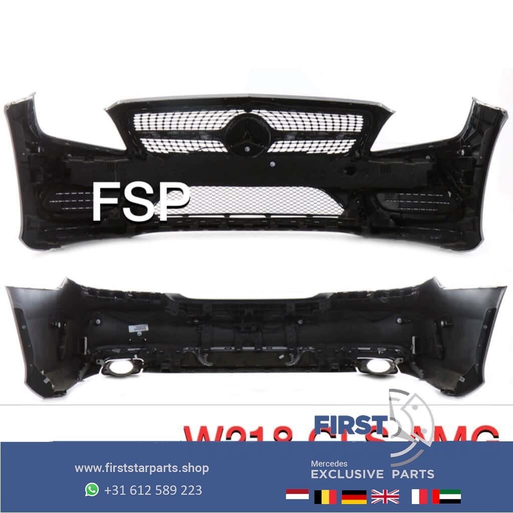 W218 AMG Pakket origineel Mercedes Voorbumper Achterbumper D, Utilisé, Avant, -, -