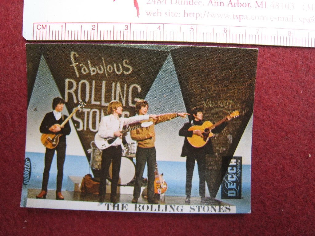 Chromo's The Rolling Stones Samo Chips Nr 10, Verzamelen, 1960 tot 1980, Verzenden, Zo goed als nieuw, Prent