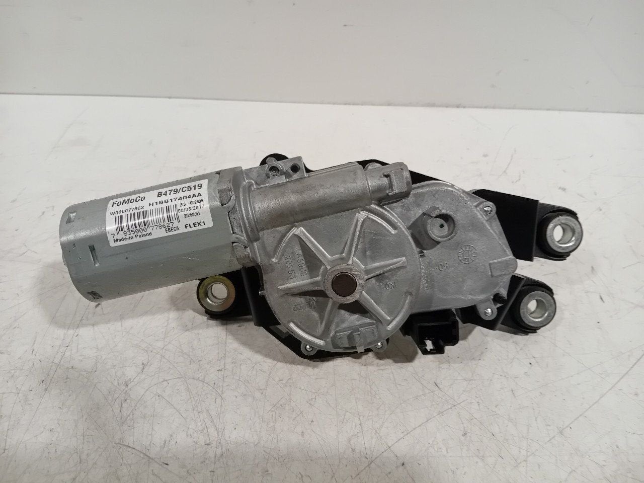 Ruitenwissermotor achter Ford Fiesta, Onderdelen@venauto.nl, Van der Ven Autorecycling B.V., Gebruikt, Ettenseweg 76, 4706 PB Roosendaal, The Netherlands