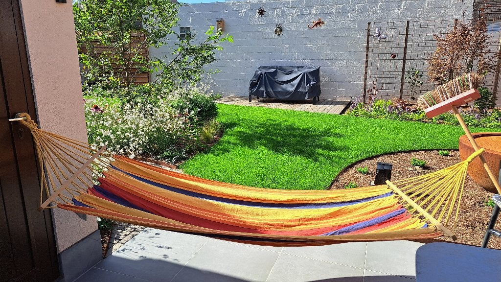 Hangmat, Tuin en Terras, Hangmatten, Ophalen, Opvouwbaar, Zo goed als nieuw, Eenpersoons