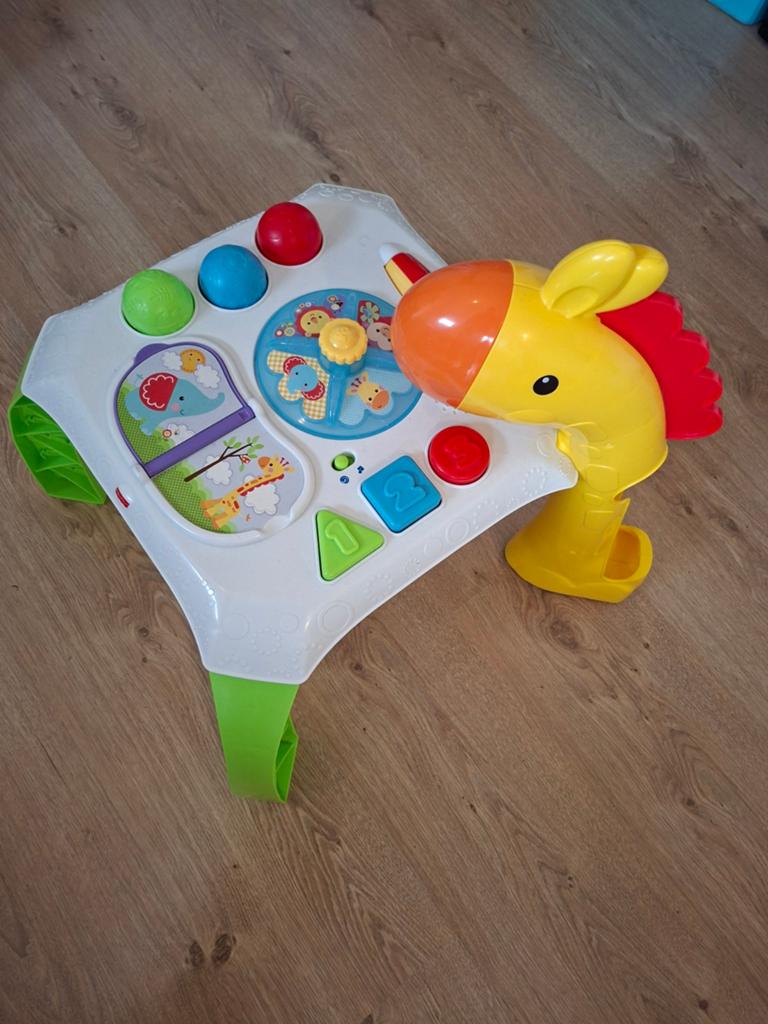 Fisher-Price Muzikale Activiteitentafel / Speeltafel, Ophalen, Gebruikt, Met licht