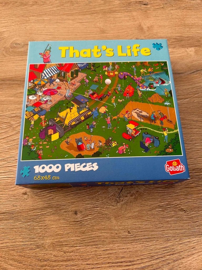 Puzzle 1000 pièces : That’s Life : Golf, Enlèvement, 500 à 1500 pièces, Neuf, Puzzle